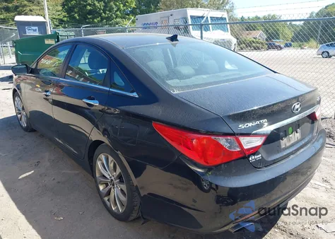 2012 Hyundai Sonata Se 2.0T from USA, damaged, VIN 5NPEC4AB5CH387706